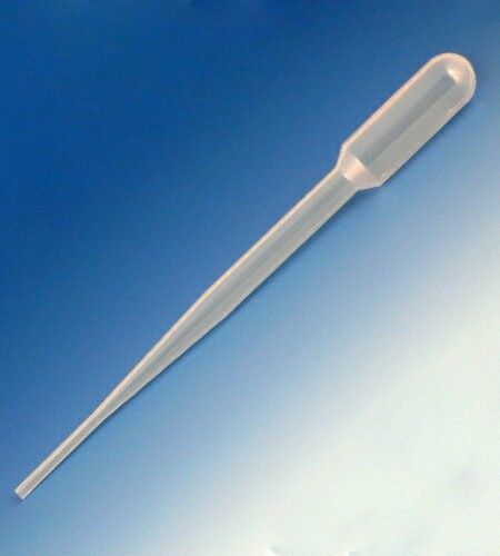 General purpose blood bank transfer pipette, 4ml, bulb draw 2ml, box of 500 for sale