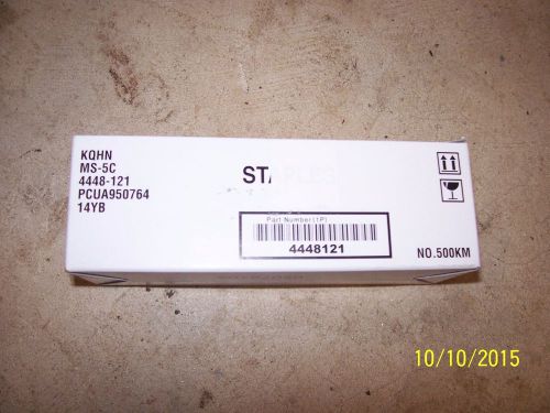 New Genuine Konica Minolta KMBS 14YB 4448-121 MS-5C Box of 3 Staples