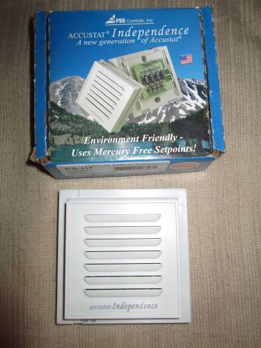 PSG Controls Accustat Independence ES-H1 Single Stage Heat Only Thermostat NIB