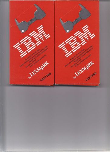 2x IBM 1337765 EasyStrike Lift-Off Tape Lexmark Correction Tape Cassette