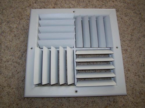 Lot of 7 SHOEMAKER Ma0 10&#034;X10&#034; MODULAR CORE DIFFUSERS Deep CEILING - Opposed Rad