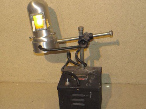 George W. Gates SLA-5C Monochromatic Sodium Arc Lamp with Power Supply (F)