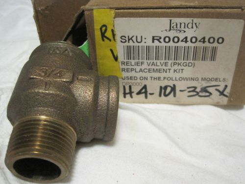 Zodiac r0040400 3/4-inch npt 75 psi cast iron bronze pressure relief valve repla for sale