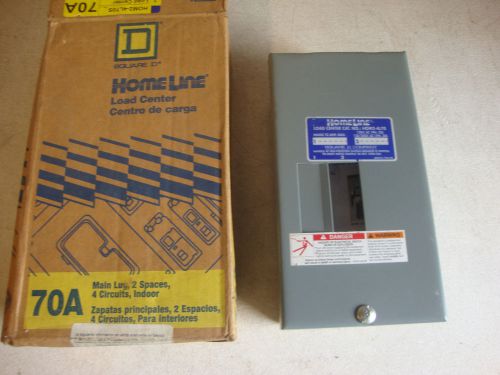 Square d homeline load center hom2-4l70s - 70 amp main lug indoor for sale