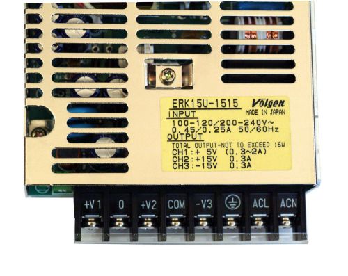 Volgen switching power supply - triple outputs - erk-15u1515 for sale