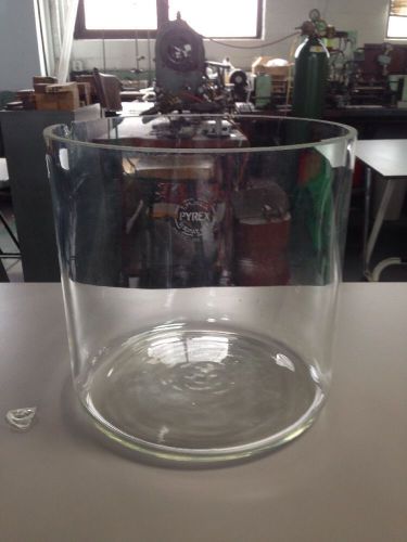 Pyrex  6942-17L 12&#034; X 12&#034; Cylindrical Jar Plain Lab Glass