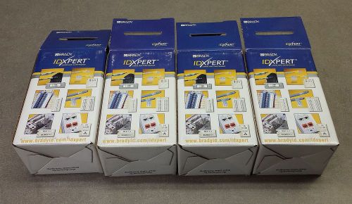 4 NEW of BRADY Label Tape Cartridge XC-500-580-OR-BK, XSL-103-427, XSL-19-427, X