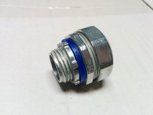 (20 pc) liquid tight connector straight zinc die cast 1/2&#034; liquidtight conduit for sale