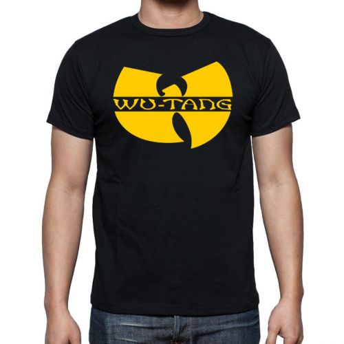 MENS New Wu Tang Clan Classic Black Graphic T-Shirt S M L XL 2XL 3XL 4XL 5XL