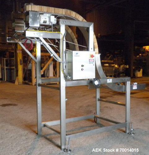 Used-  APS (Automated Production Systems) S&#034; Shaped Container Conveyor/Elevator.