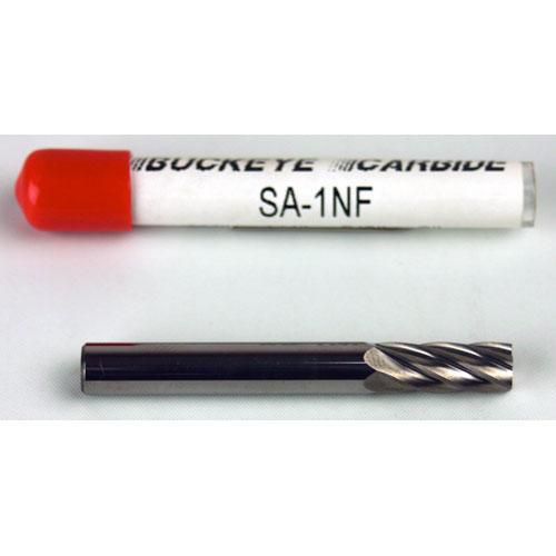Carbide Burr (SA-1NF) Cylindrical - Aluminum Cut - 1/4 x 1/4 x 5/8 x 2