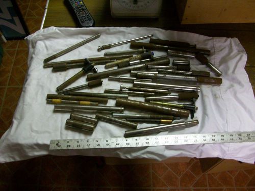 Box of assorted steel bits and pieces from metal working lathe and shop ??????? for sale