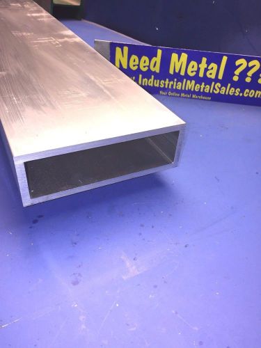 6061 t6 aluminum rectangle tube  2&#034; x 6&#034; x 36&#034; x 1/4&#034;--&gt;2&#034; x 6&#034; x .250&#034; wall for sale