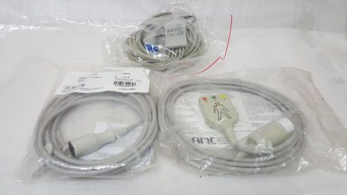 BIOMETRIX IBP CABLE(1) AMC Patient Cable (1) ECG CABLE(1) LOT OF 3
