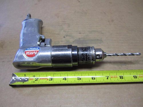 Msi pro pneumatic reversible pistol grip drill w/ jacobs 3/8&#034; chuck for sale