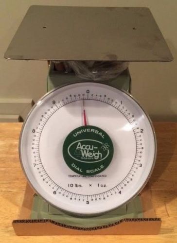 NEW: 10LB x 1 OZ Accu-Weigh Yamato Mechanical Dial Scale M-10 MSRP $299.99!!!