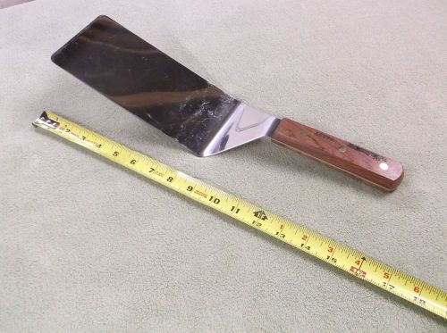 Dexter russell s8699 wood handle 8 x 4 - giant spatula steak turner pancake dads for sale