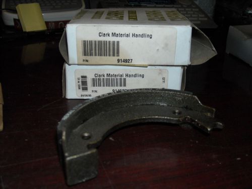 Clark Material Handling, 914927, Lot of 2, Shoe Brake, NEW in Box