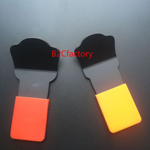 2pcs Dental Silicone Contraster Oral Black Background Photography Board  5# 6#
