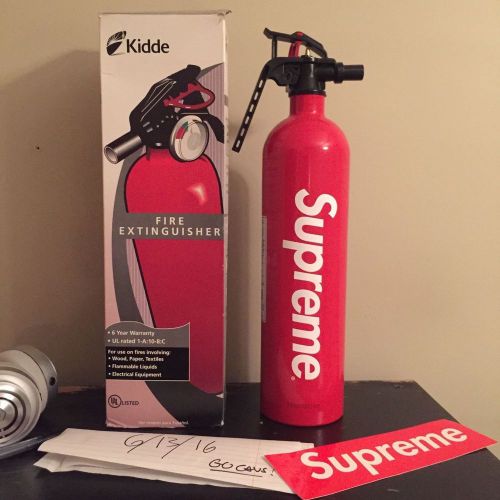 Supreme Fire Extinguisher Kiddie - Supreme Palace Only NY *RARE*