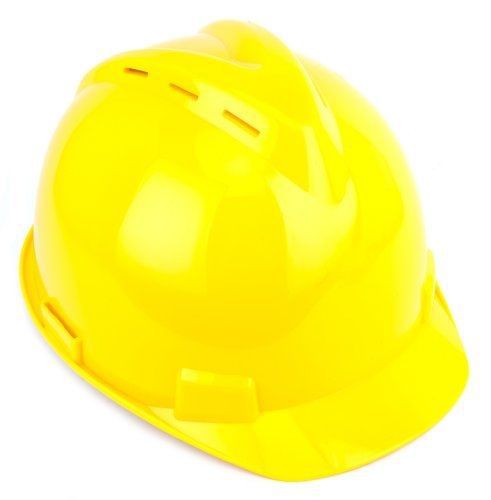Forney 55829 Hardhat, Ratchet-Type Headgear, Yellow