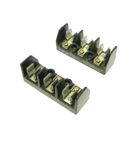 Usd underwriters safety device  jhc  3-pole fuse block holder set 60 amp 600 vac for sale