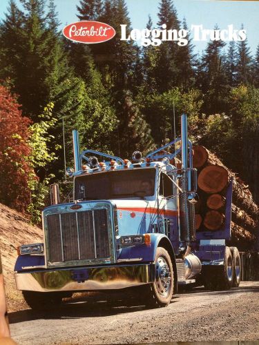 Peterbilt Logging Trucks Brochure 1994