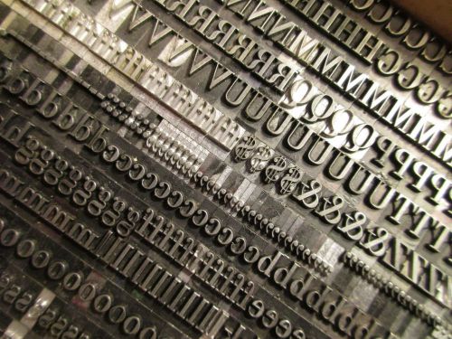 Letterpress Type 24 Pt. Bodoni Series 152 - Missouri Central Type Foundry  H88
