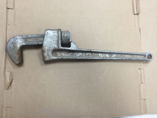 Schlick 18&#034; Aluminum Pipe Wrench Used