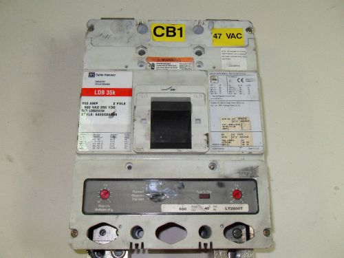 (h13) 1 cutler-hammer ldb2600w sealed circuit breaker 600a 2p for sale