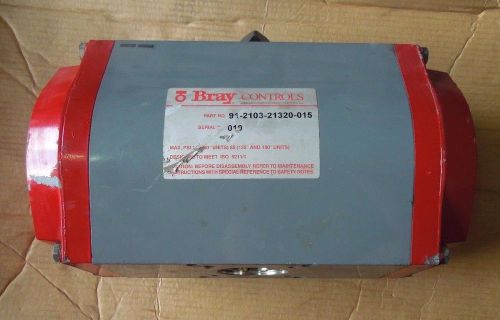 Bray actuator pneumatic double acting spring return max psi 140   &lt;185cfl for sale