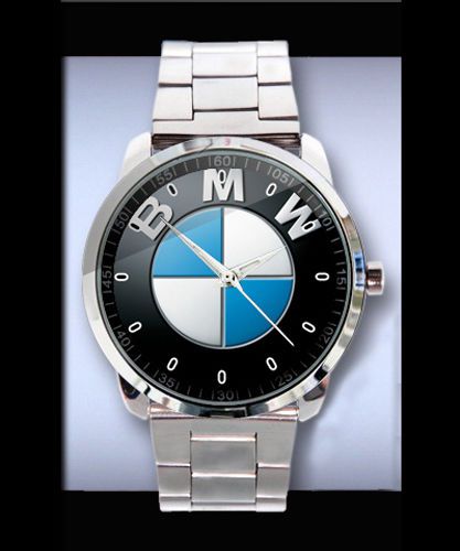 New Hot BMW Fire X6 35i X5 X6 i8 X1 Car Racing Logo #270 Sport Metal Watch