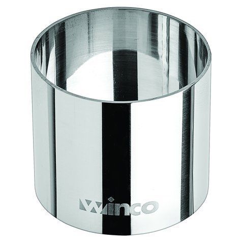Winco spm-21r, pastry mold, round, 2 x 1.75&#034; for sale