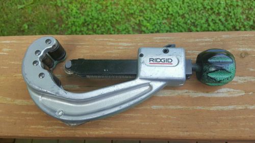 RIDGID No 152 pipe tubing cutter 1/4-2 5/8&#034; copper plumbing tool used