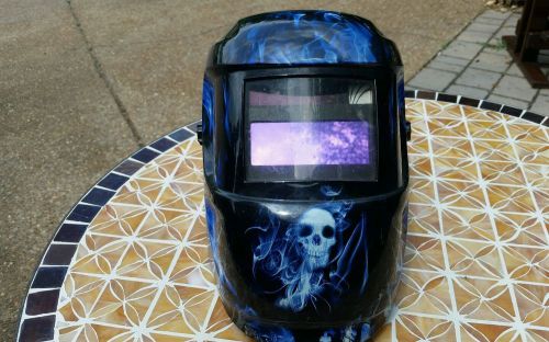 Arcone carrera blue doom welding helmet for sale