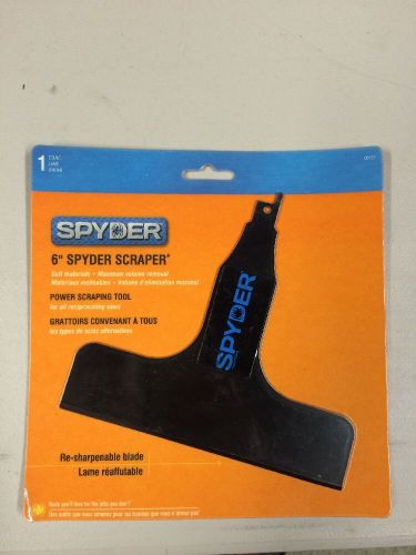 **NEW** Spyder 6&#034; Power Scraper   Universal Reciprocating Saw Attachment