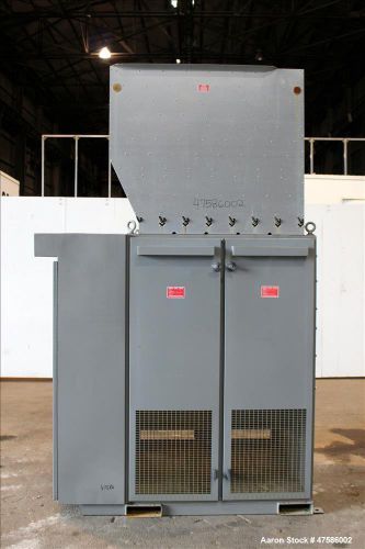 Used- Simplex Forced Air-cooled Resistive Load Bank, 3/60/208V, Model Mars-500,