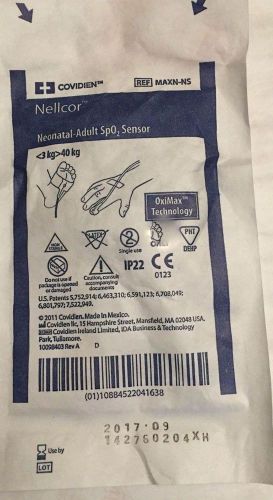 8 Nellcor MAXN Coviden Neonatal-Adult SpO2 Sensor Pulse Oximeter probes