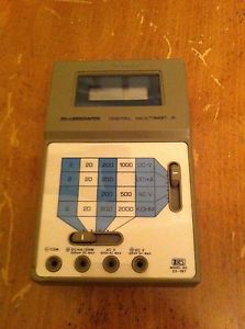 Vintage electronics radio shack micronta digital multimeter model no. 22-197 for sale