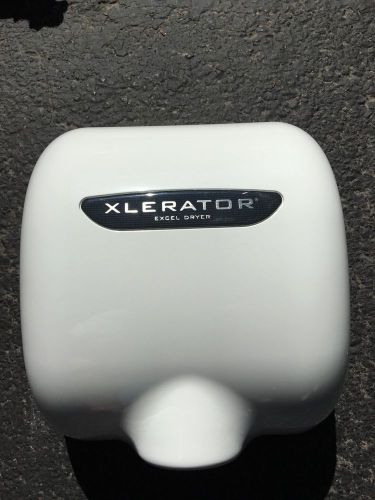 Used excel xlerator hand dryers xl-wb automatic sensor fast 110/120v 12.5a 60hz for sale