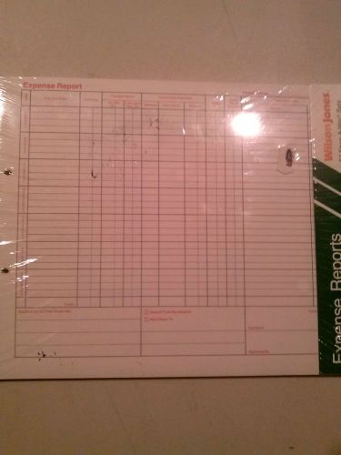 50 Wilson Jones 44B-950  Snap-A-Way Expense Reports Carbonless Forms