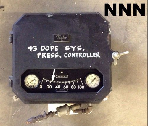 Taylor 49P314-3B Fulscope Pressure Controller 0-100PSI, 3-15PSI Transmitter Out.
