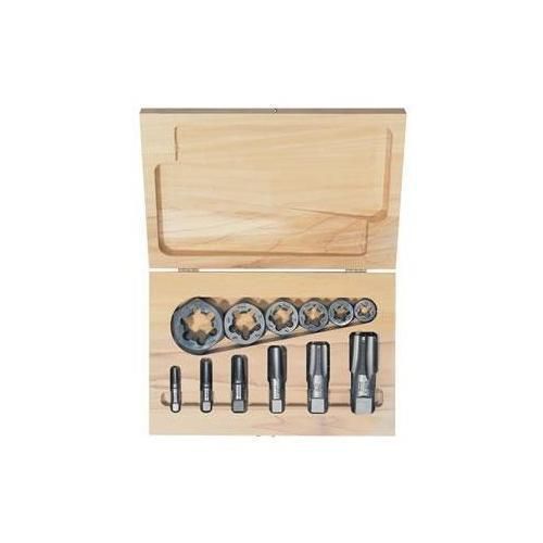 Irwin industrial tools 1920 tap and hex rethreading die set, 12-piece new for sale