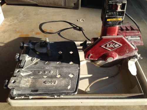 MK-370 Tile Saw w/extra blade and accessories