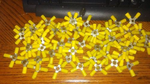 58 YELLOW Insulated 4-Way Terminal Connectors