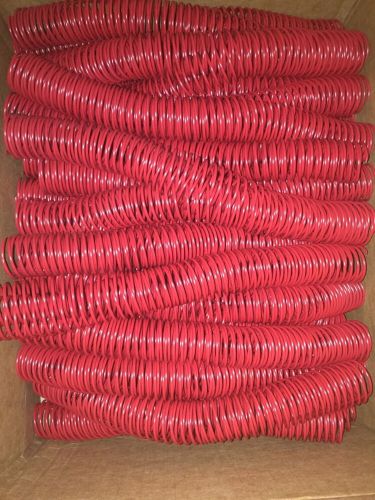 GBC Premium ColorCoil 30mm Red Spiral Coils - 9665124 Free Shipping