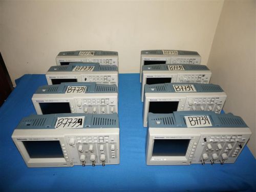 Lot 8pcs Tektronix TDS1002B 60 MHz 1 GS/s 2-CH Digital Storage Oscilloscope SetC