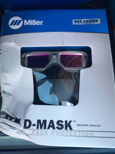 New Miller Genuine Weld-Mask Auto-Darkening Goggles 267370. Free Shipping