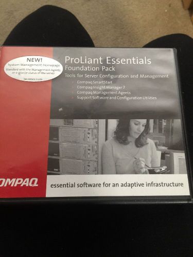 Compaq ProLiant Essentials foundation pack Cd Rims.  5.5 Release