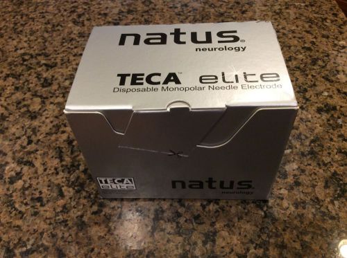 Natus Neurology Teca elite EMG Needles monopolar 37mm Orange 48 NIB